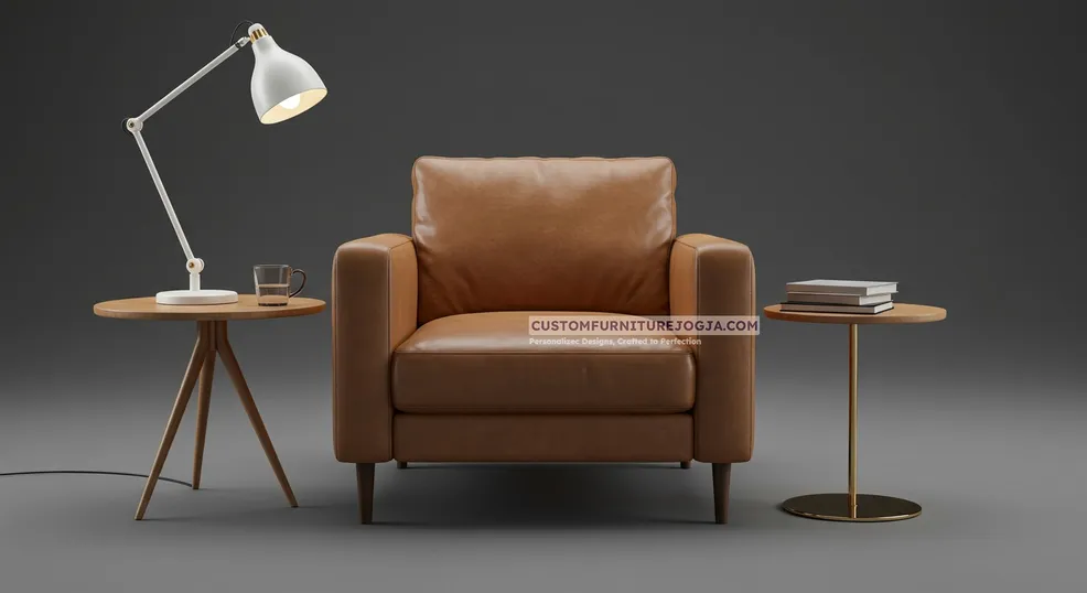 Jasa Pembuatan Single Sofa Jogja